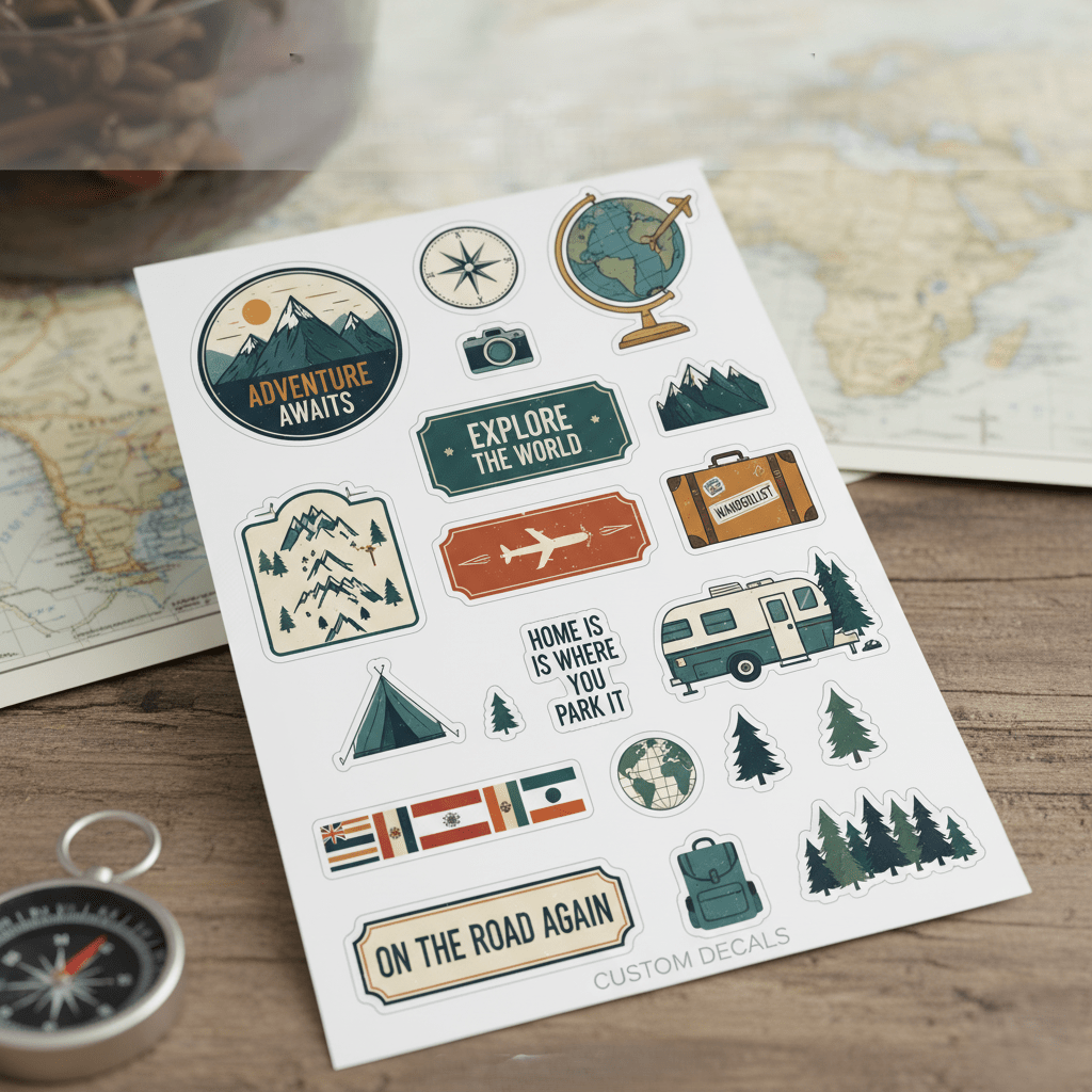 Klistermærke ark - A4 - Billede 2