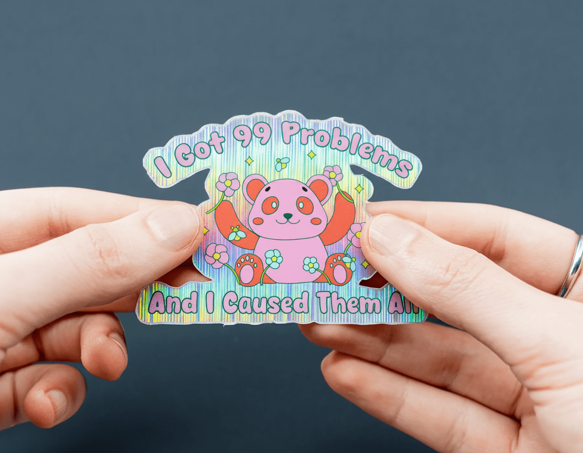 Klistermærke ark - A4 - Billede 4